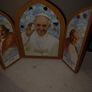 Wood Fram Picture Of The Holly Pope Image 2