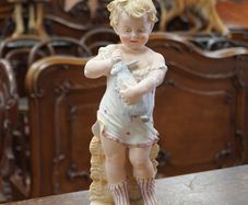 Antique Gebruder Heubach Porcelain Figure
