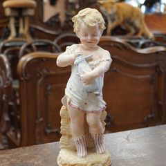 Antique Gebruder Heubach Porcelain Figure