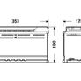 100AMP -  Premium Superior Power Battery  ( 019 ) Image 2