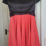 Coral pink coctail dress Image 4