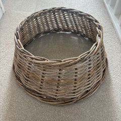Wicker Christmas tree base