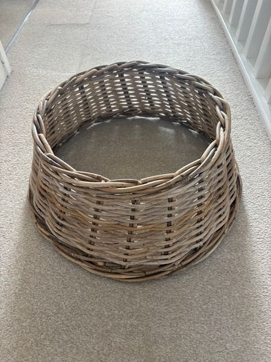 Wicker Christmas tree base