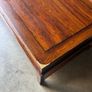 Military style Walnut Coffee Table Image 2