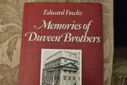 Memories Of Duveen Brothers.  Seventy Years In The Artworld. By Edward Fowles. First Edition Hardback With Dustjacket In Good Condition.  See Photos For Same.