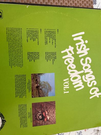 Irish songs of freedom Vol 1