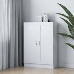 Book Cabinet White 82.5x30.5x115 cm