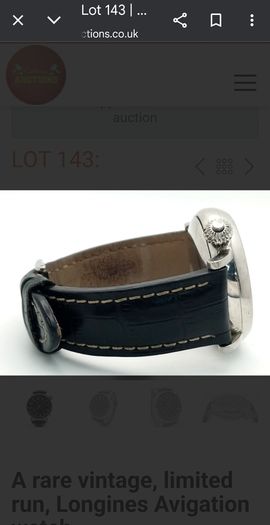Rare Longines Avigation Watch