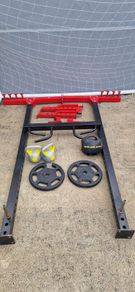 Squat rack & Airbike
