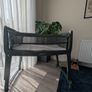 Beautiful, wheeled bedside cot Image 2