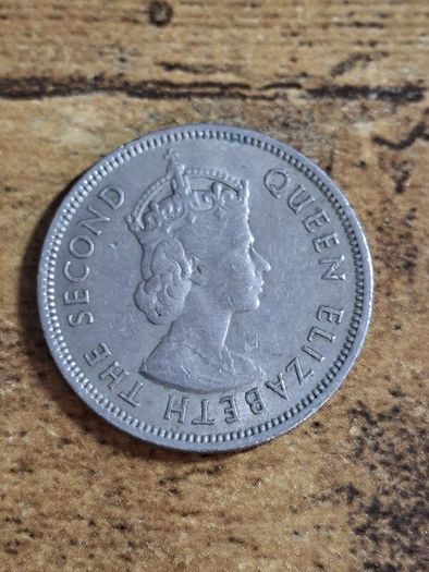 Hong Kong 1966, 50 Cents Coin - free standard postage