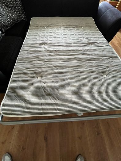 Corner double sofa bed