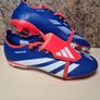 ADIDAS PREDATOR League Fold-Over Tongue Firm Ground Football Boots BLUE size UK 7 EU 40.5 Image 2