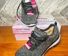 BNIB Skechers Flex Appeal Lite Weight Air Cooled Ladies Trainers UK6 EU39