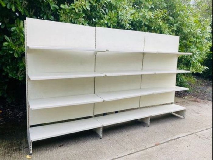 Shop Shelving Gondolas Large Quantity Available