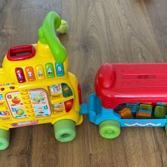 Alphabet train toddler ride on  toy