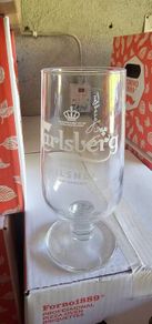 Carlsberg Danish Pilsner Tulip Pint Glasses