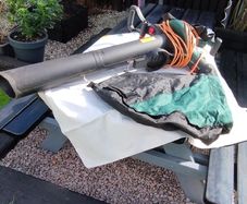 Parkside Electric Leaf Vacuum with Built-In Shredder