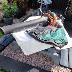 Parkside Electric Leaf Vacuum with Built-In Shredder