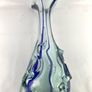 Large Art glass vase by Zabkowice Glassworks, Poland Image 7