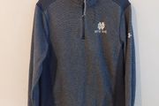 notre dame halfzip