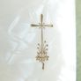 Vintage BRIDAL PRAYER BOOK 1957 Mother of Pearl Catholic  in Case Image 4