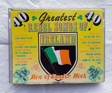 Rare 1991 Double Cassette: Rebel Songs of Ireland (postage included)