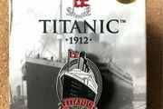 Titanic lapel pin