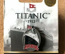 Titanic lapel pin