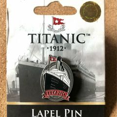 Titanic lapel pin