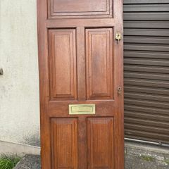 Teak Front Door