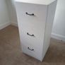 Filing cabinet white Image 2