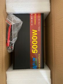 New power inverter 12v 5000w continues power pure sine 2500w