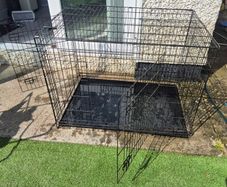 Large dog crate