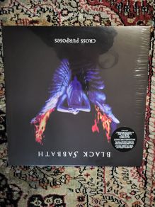Black Sabbath - Cross Purposes LP clear vinyl