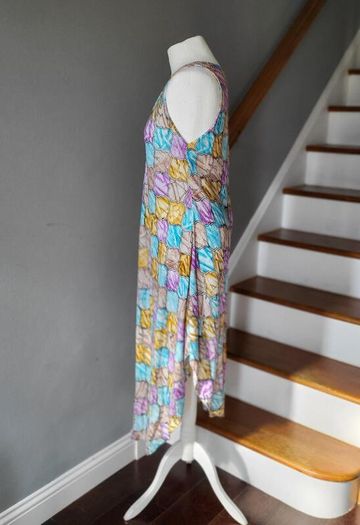 Multicolour sun dress, One size