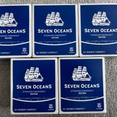 5x Standard Emergency Rations Seven Oceans