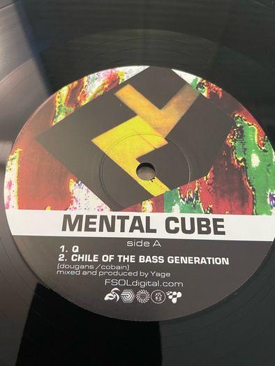 FSOL / Mental Cube - Original Recordings From 1990 - 12"Vinyl E.P. Limited Edition - 2020 Passion Music