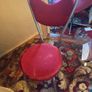 2 red velvet chairs read full ad Image 2