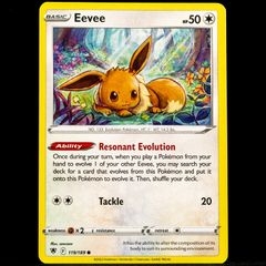Eevee 119/189 Common Sword and Shield SWSH Astral Radiance Pokemon Card