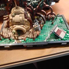 Lego star Dagobah Jedi Training Diorama