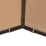Gazebo Pavilion Tent Canopy  Steel Beige Image 3