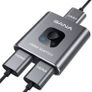 NEW SALE | HDMI Splitter, 4K HDMI Switch 2 in 1 Out or 1 in 2 Out, Aluminum HDMI Switcher Image 2