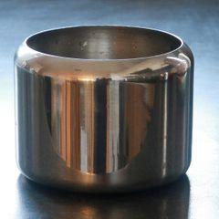 Stainless steel sugar bowl