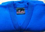Plain Blue Jumper. Age 7-8