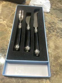 new bridge silver plated cheese set