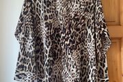 Yours animal print blouse plus size