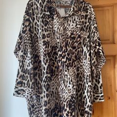 Yours animal print blouse plus size