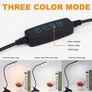 SALE | LED Clip Light, Desk Clamp Lamp 10 Dimmable Brightness 3 Light Modes, 360 Degree Flexible Gooseneck Clip Lamp for Reading, Painting, Craft, Studying Image 2
