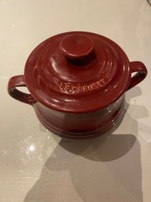 Le creuset bean pot
